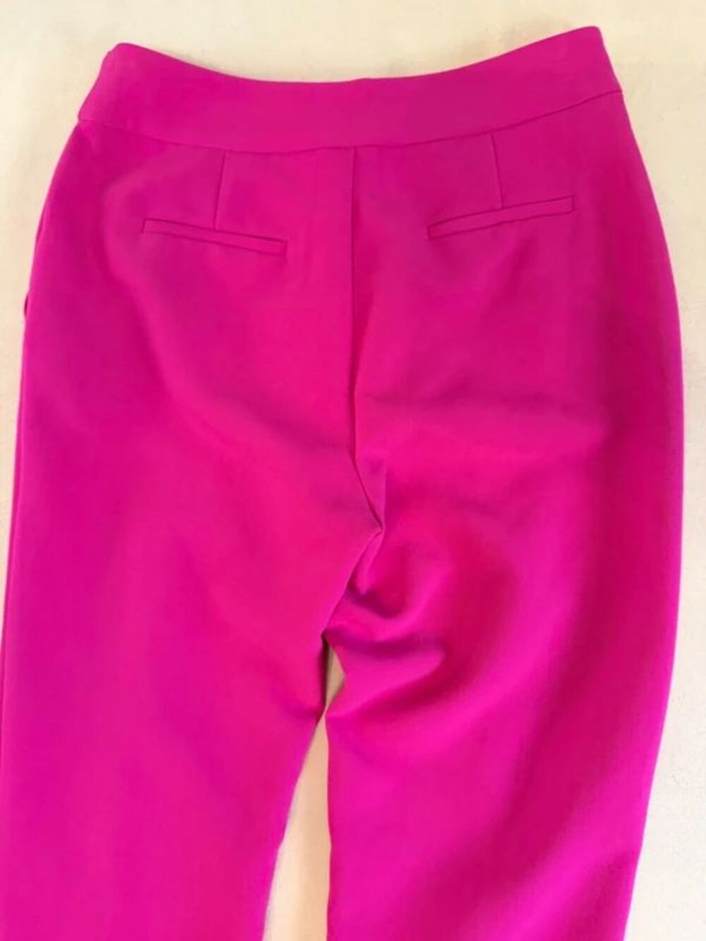 Vince Camuto Hot Pink Fuchsia Blazer Pants Suit Set Size 2 - Picture 11 of 16